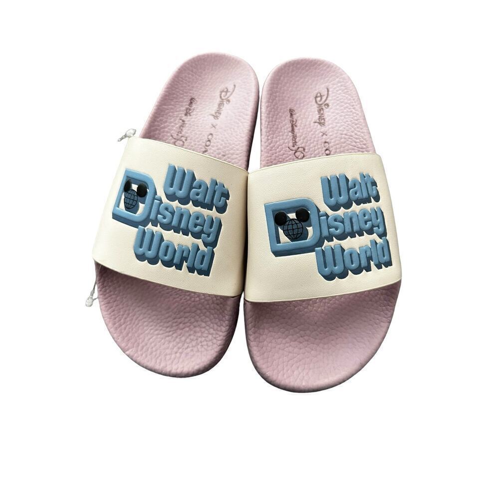 Disney X Coach Sport Slide With Walt Disney World Motif